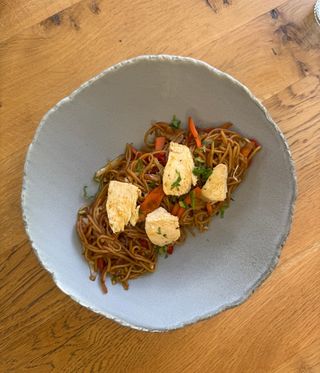 Chicken noodles