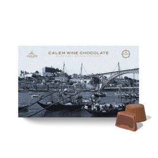 Bombons de Chocolate de Leite e Vinho Cálem - Barcos Rabelo
