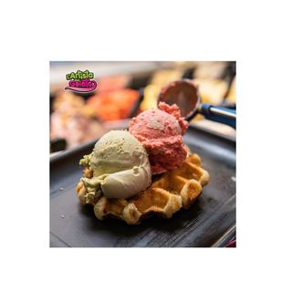 Waffel Special Gelato