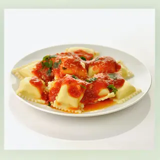 Равиоли с курицей и шпинатом/ Ravioli cu pui si spanac