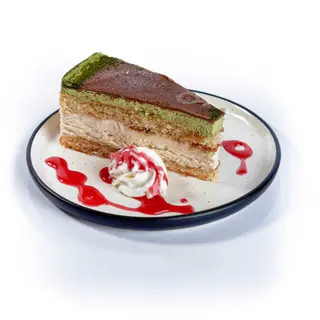 Tiramisú de té verde