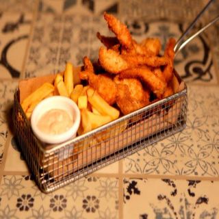 Tiras De Pollo Crujiente Artesanal (Ración)