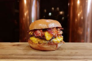 Triple Crispy Smash Burger