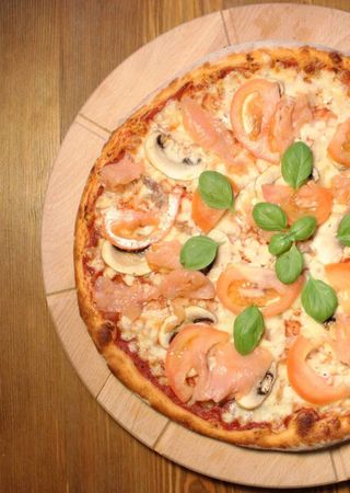 Pizza Salmone - mała 25 cm