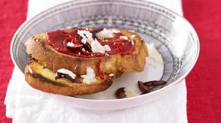 Bruschetta ricotta salata