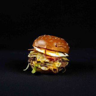  Bacon Egg Cheeseburger 