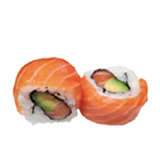 Salmón Uramaki (8 Pzs.)