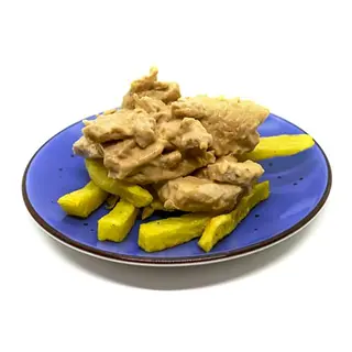 Pollo A La Pimienta (Media Ración)
