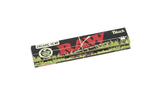 Bletki RAW Black Organic Hemp bez filtów