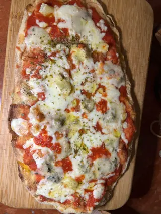 Pizza 4 quesos 