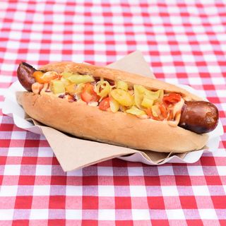 Сандвич Кралят на квартала он файър