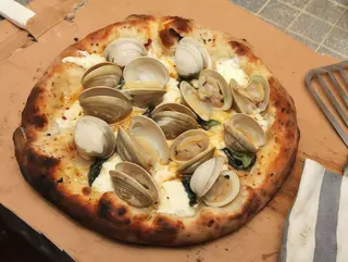 Pizza Seafood médium