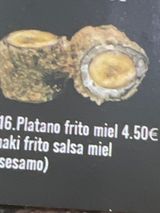 M16. Maki De Plátano Frito Con Miel (8 Pzs.)