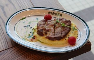 Копчена свинина з пюре (340г)