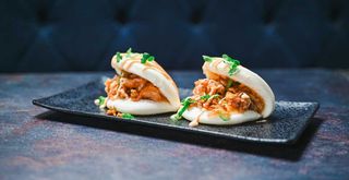 Bao tempura, avocado, agrodolce 1 pezzo