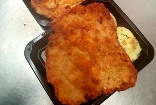 Kotlet schabowy panierowany