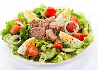 Зелена салата с риба тон (350г)