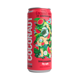 Agua de coco sabor sandia - COCONUT WATER (330ML)