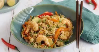 Riz Fruits De Mer