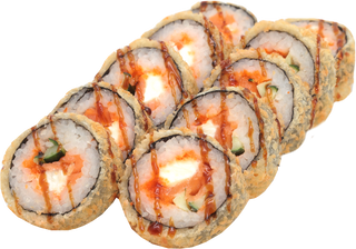 Ролл "Темпура лосось" (10 шт.)