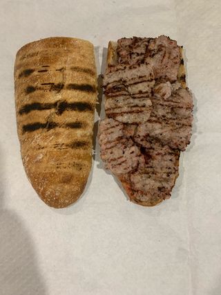 Grande cristalino (10x25) caliente butifarra de Pagés 