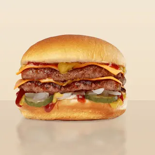 Twin cheesehamburger