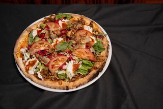 Margherita con carne kebab di pollo