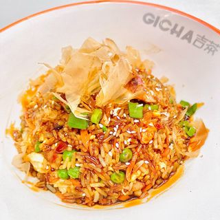 Arroz frito con Pato asado