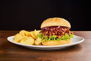 Pulled Ribs Burger