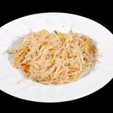 Spaghetti di riso con gamberetti