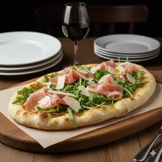 Pinsa prosciutto
