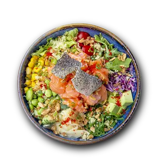 Poke Hawaiian Style Salmon