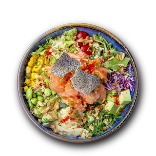 Poke Hawaiian Style Salmon