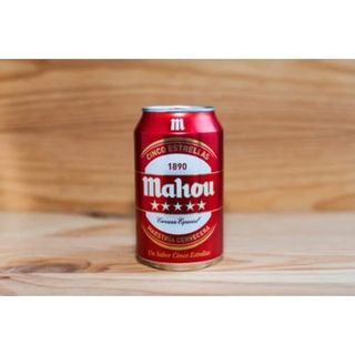 Cerveza Mahou 5 Estrellas (330 Ml.)