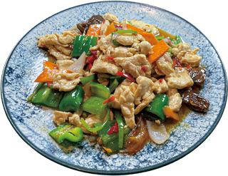 Pollo picante estilo Hunan