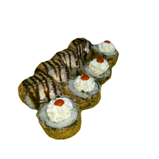 Жареный с угрем