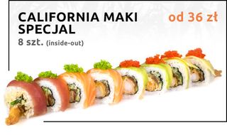 California z surowym tuńczykiem