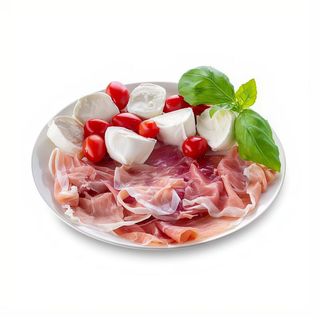 Mozzarella e crudo
