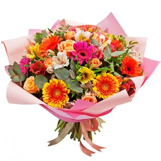 Bukiet kolorowa fantazja