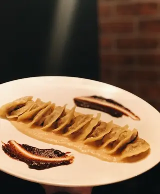 Вареники з м`ясом гусака (300г)