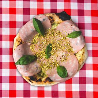 Pizza PESTO E PISTACCHIO