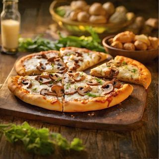 Пицца с грибами