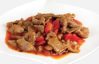 Manzo con salsa piccante