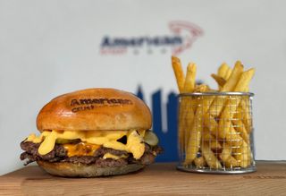 Cheesy Smash Burger