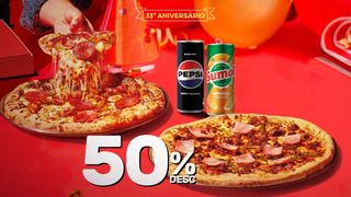 2 Médias + 2 Bebidas 33cl