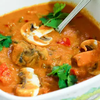 Mushroom Bhaji