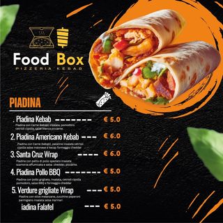 Piadina kebab