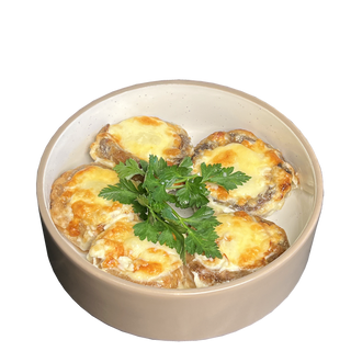 Грибы запеченные с сыром