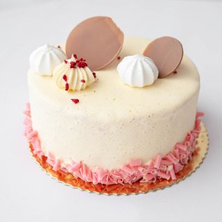 Tort Kremowo Malinowy Mały 