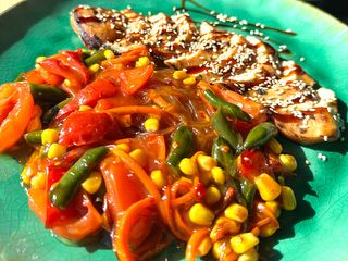 Курка Теріякі з овочами (300g)